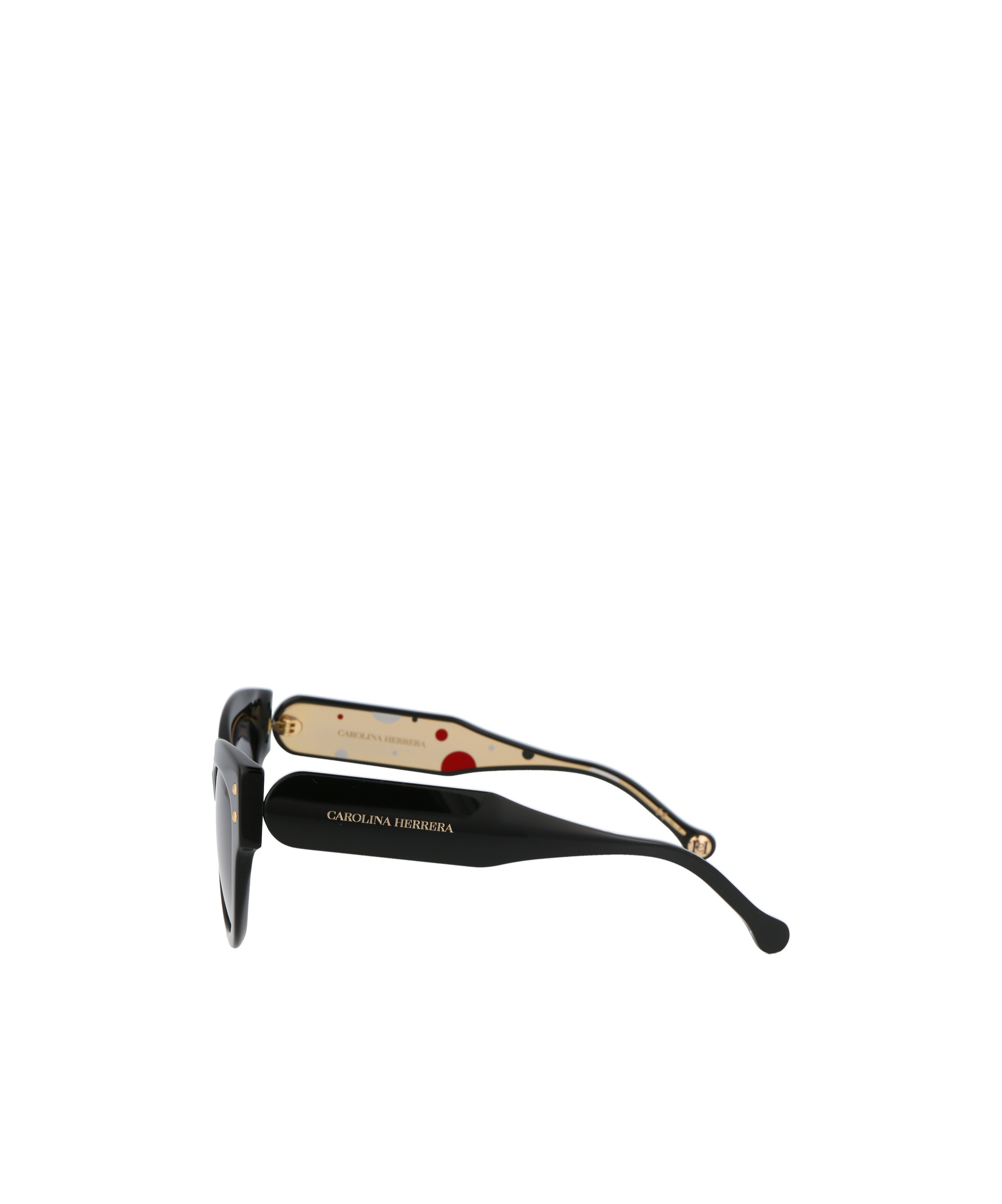 Carolina Herrera Wayfarer-frame Sunglasses In Black