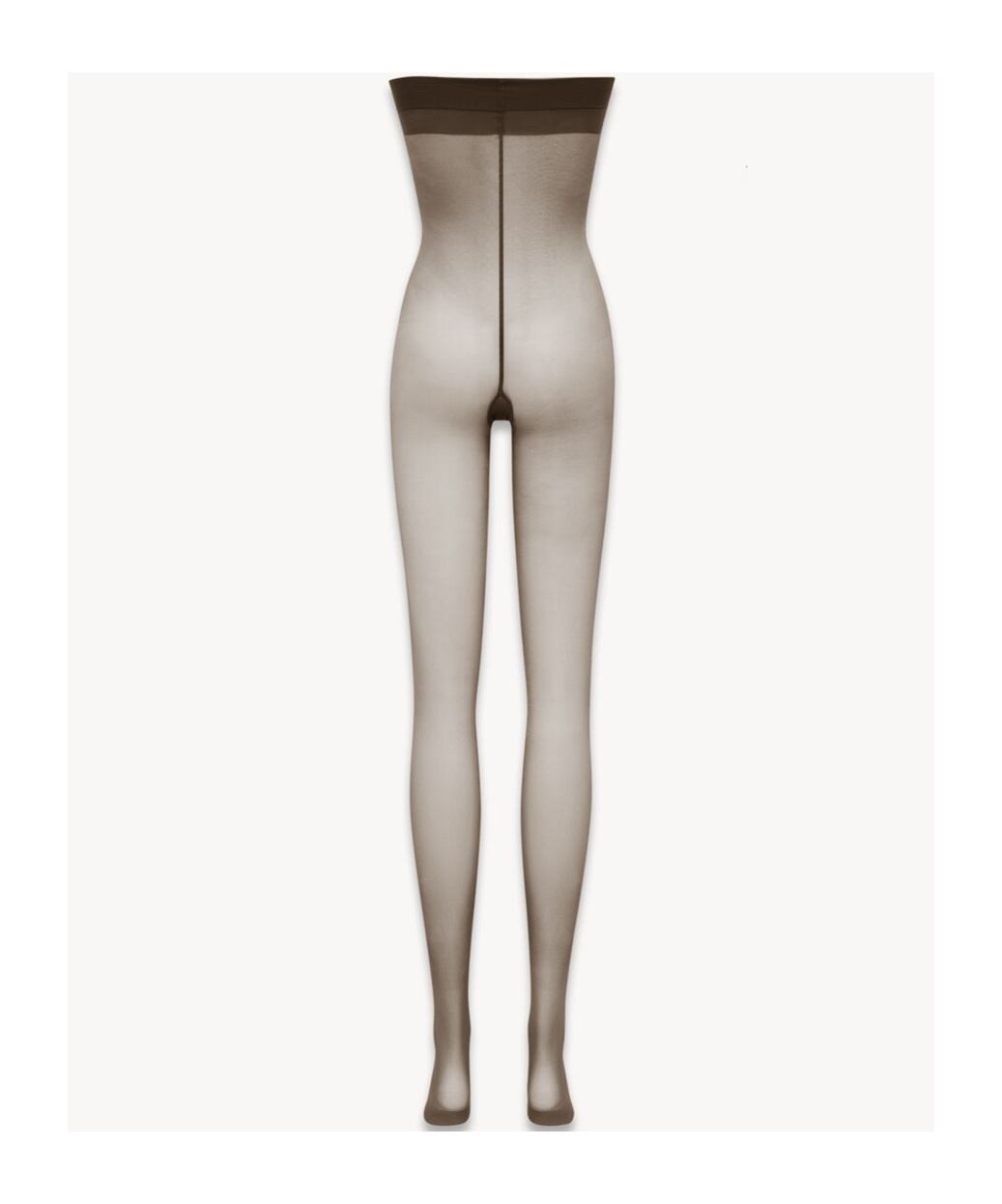 Saint Laurent Jumpsuit Tights In Nude