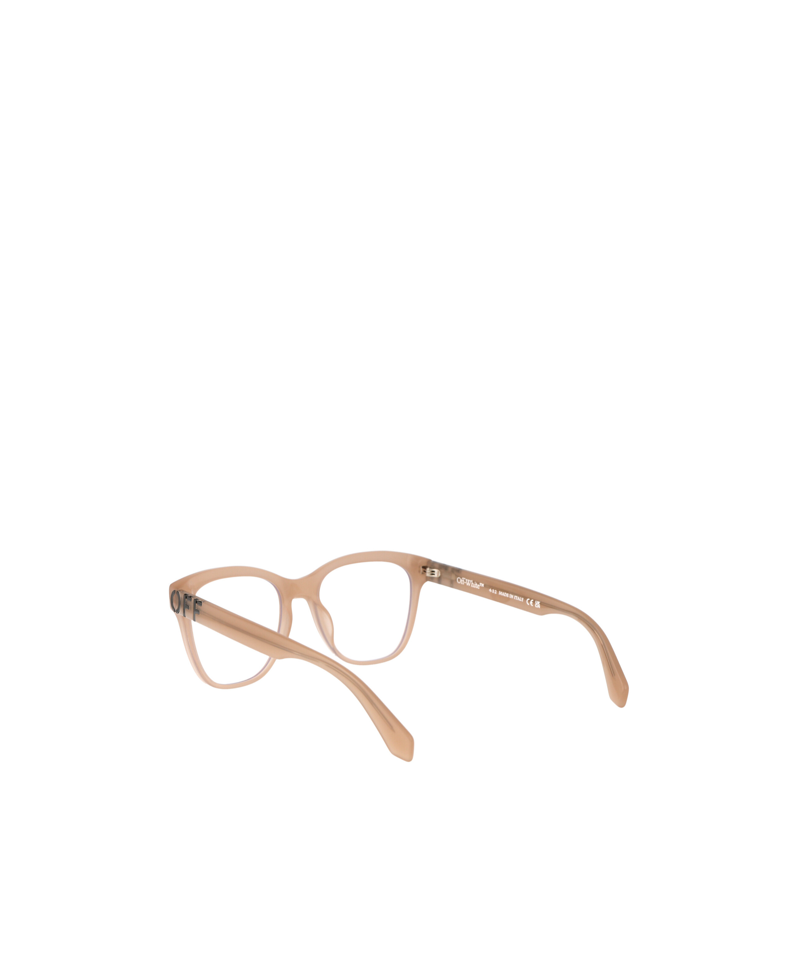 Off-white Optical Style 69 Glasses In Nude