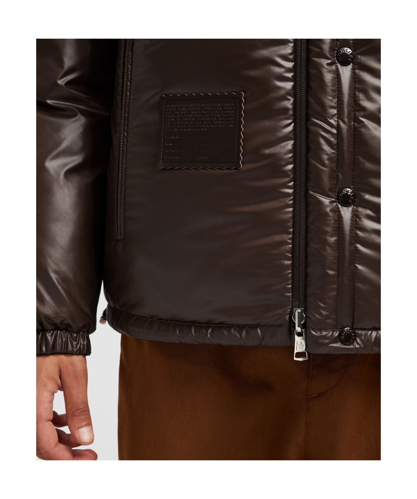 Moncler Verone Reversible Jacket In Black