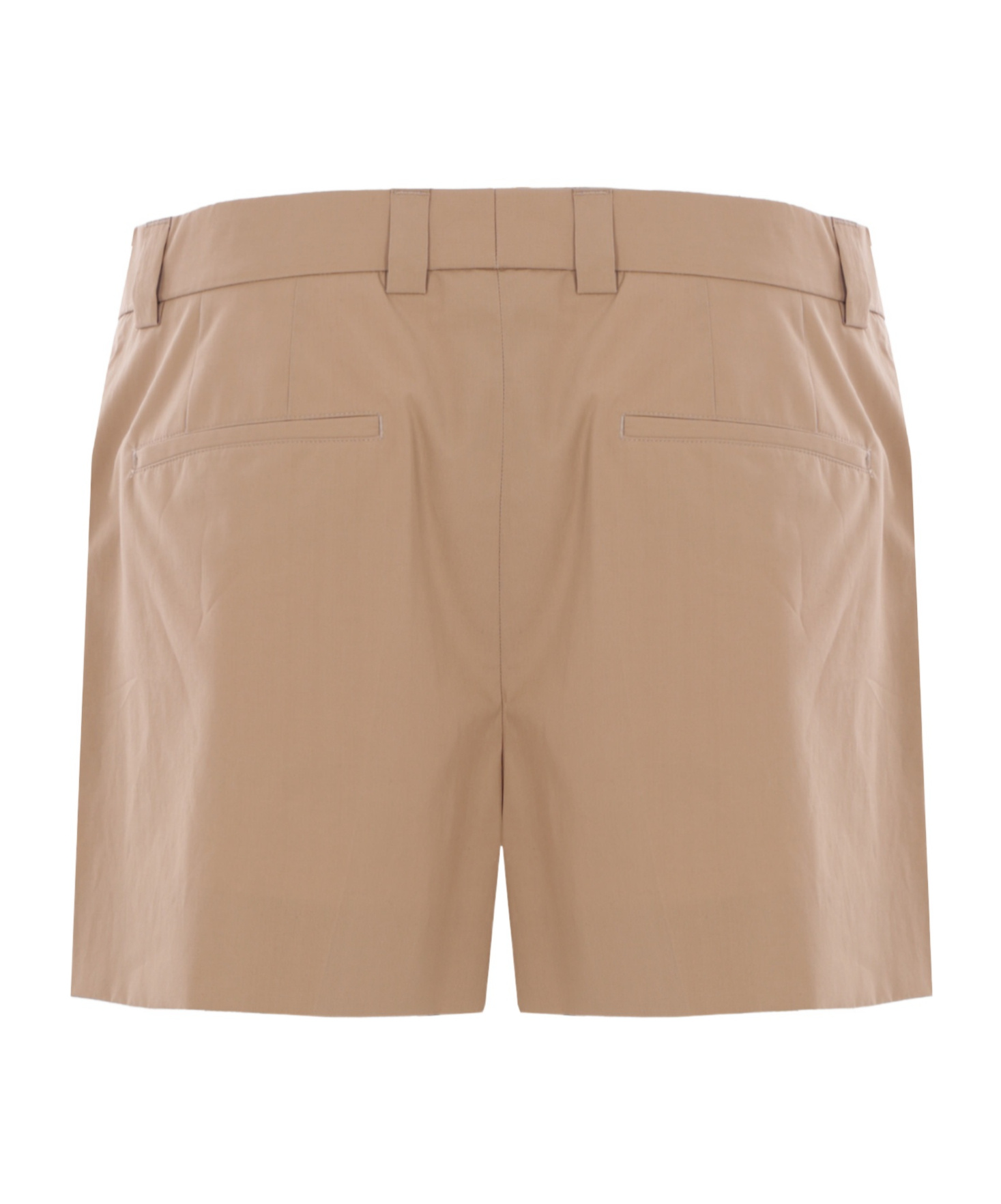Gucci Cotton Shorts Bermuda And Short Beige In Beige