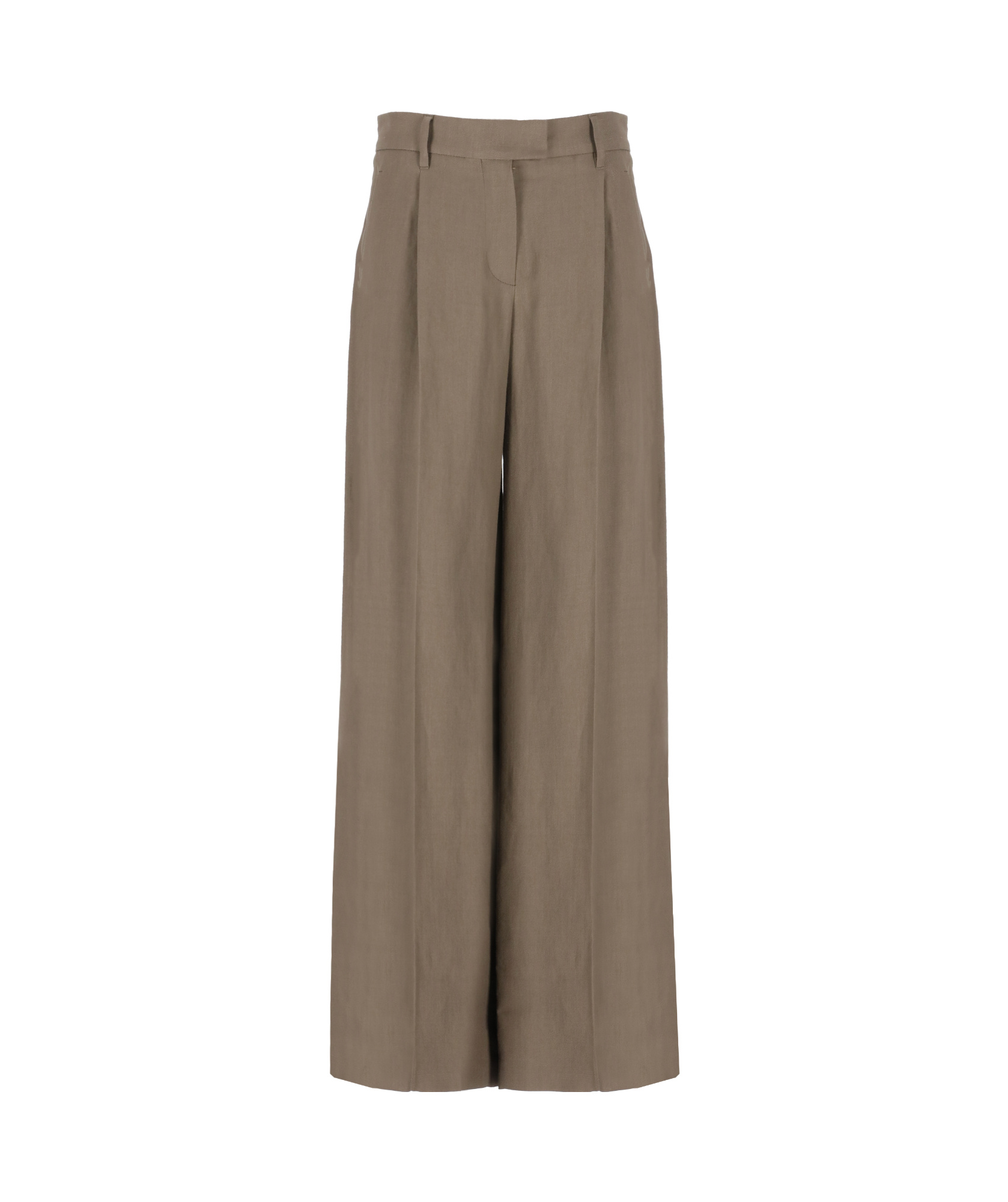BRUNELLO CUCINELLI HIGH-WAISTED TROUSERS