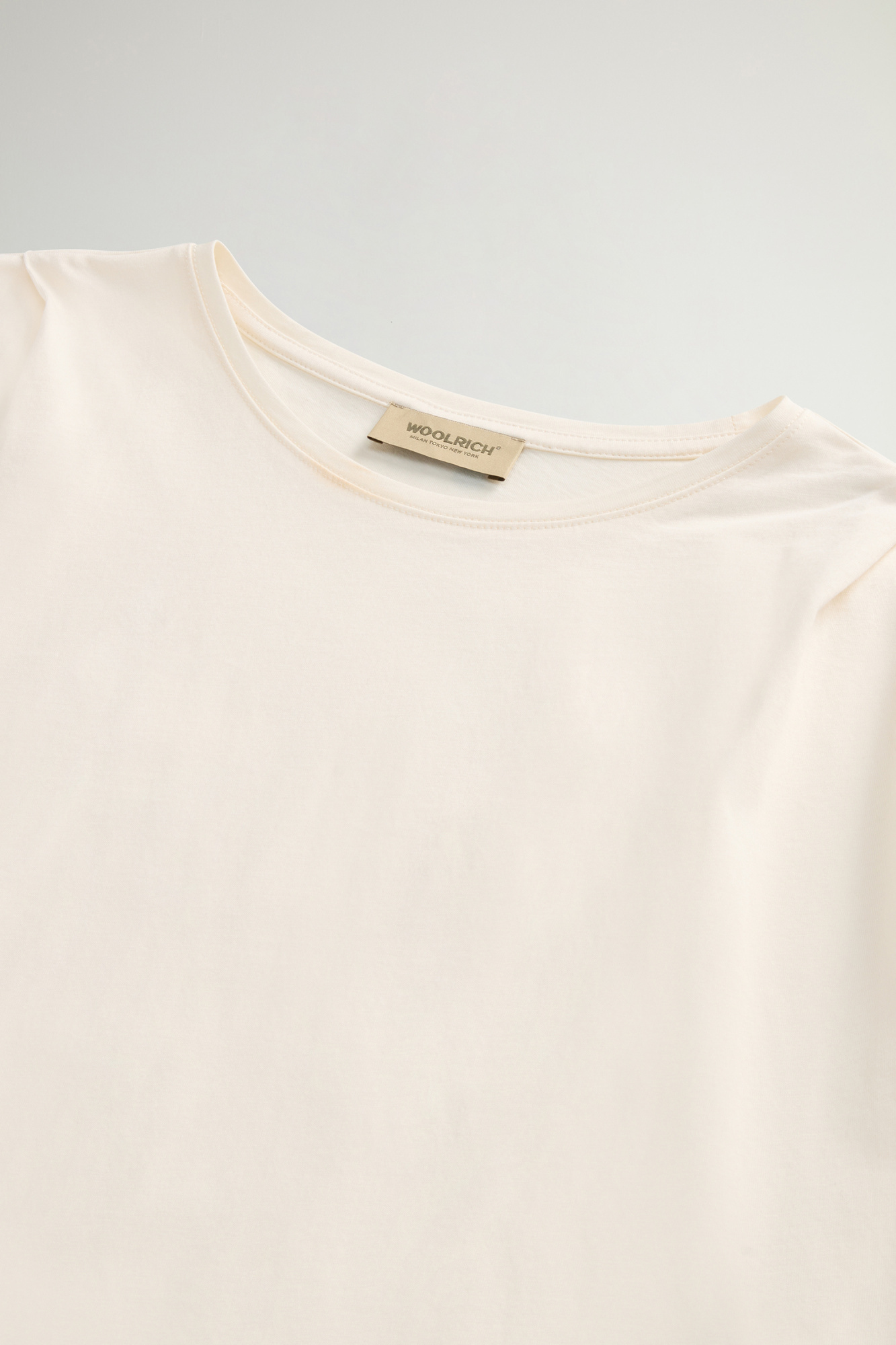 Woolrich Pleated T-shirt In White