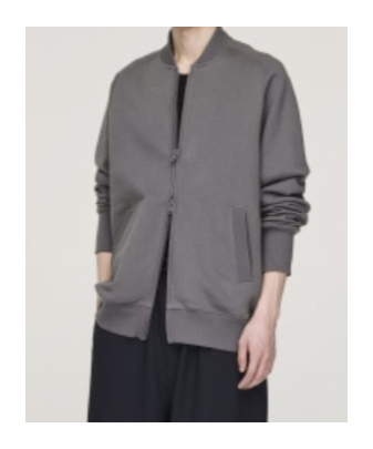 Y-3 M Track Top Granit In Gray
