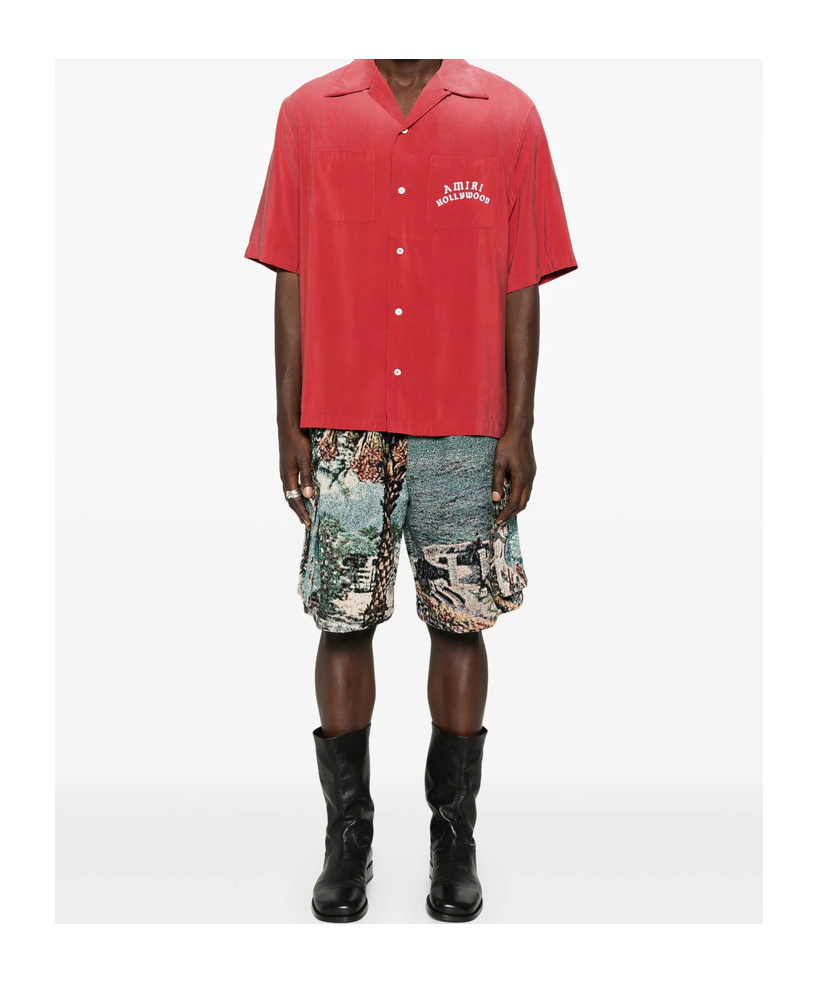 Amiri Hollywood Bowling Shirt