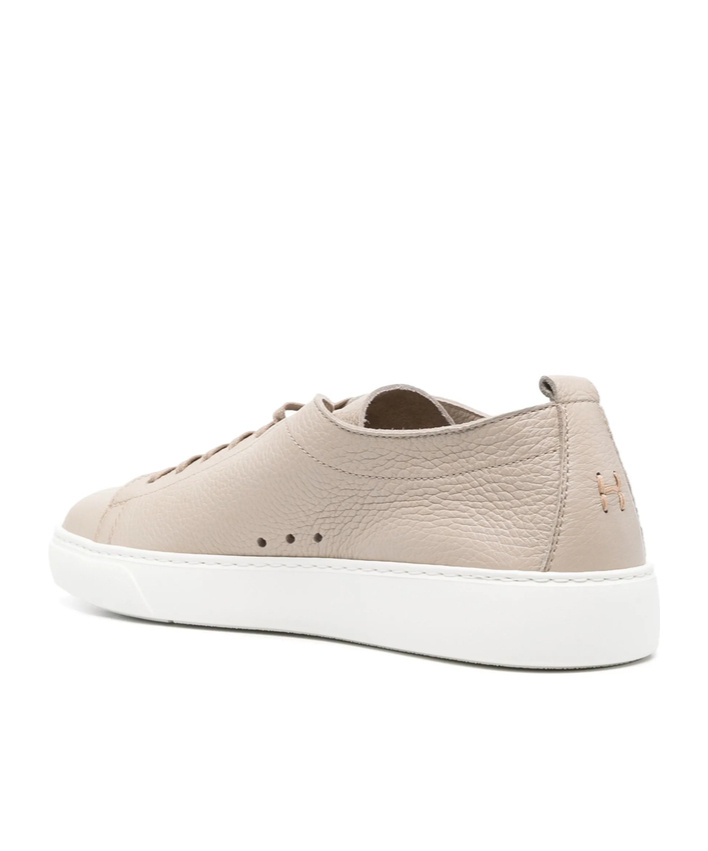 Henderson Baracco Laced Sneakers In Nude