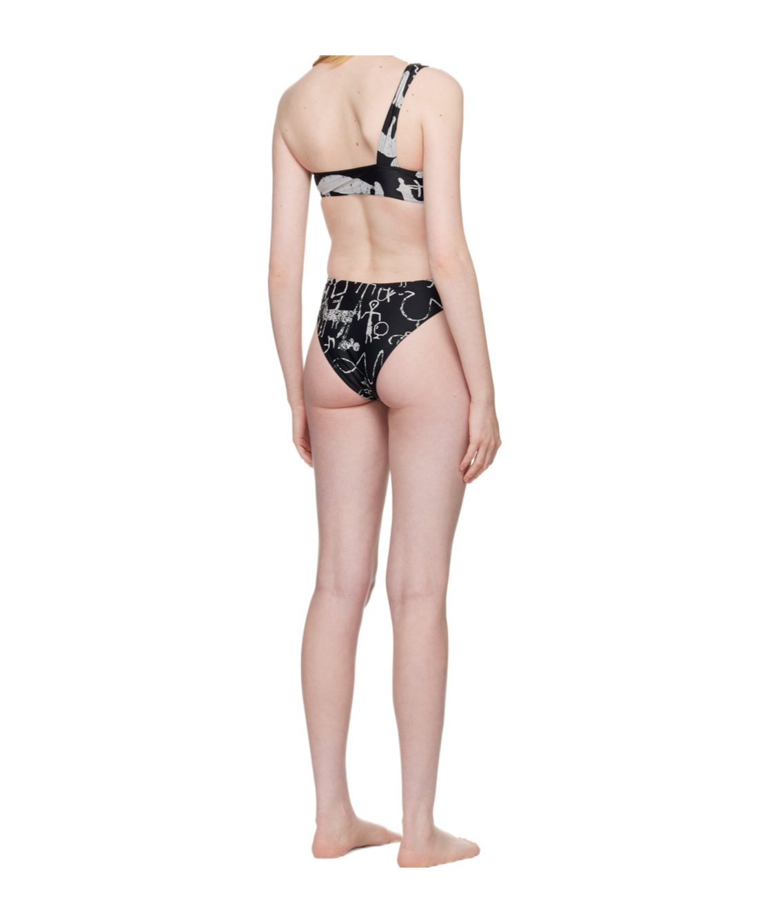 Vivienne Westwood Abstract-print Cut-out Swimsuit
