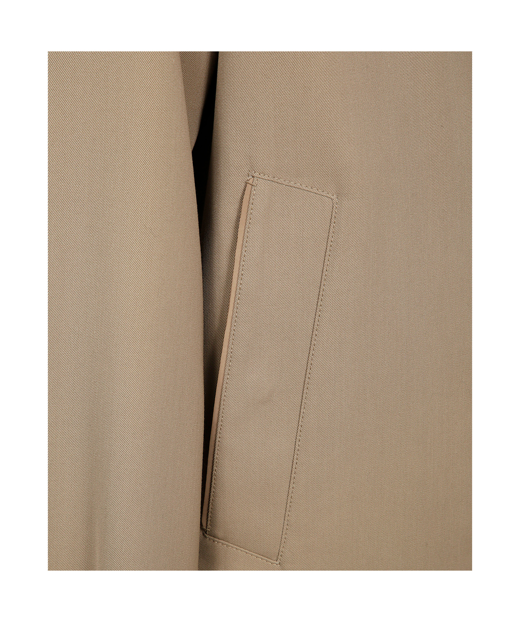 Zegna Wool Mohair And Silk Blouson In Light Taupe