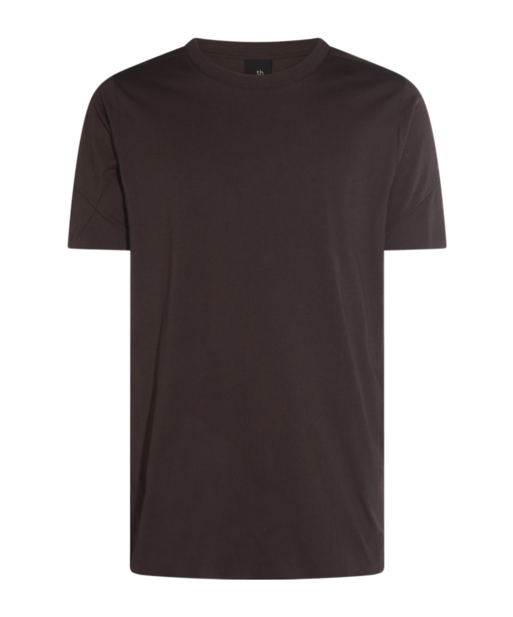 Thom Krom Cotton T-shirt In Burgundy