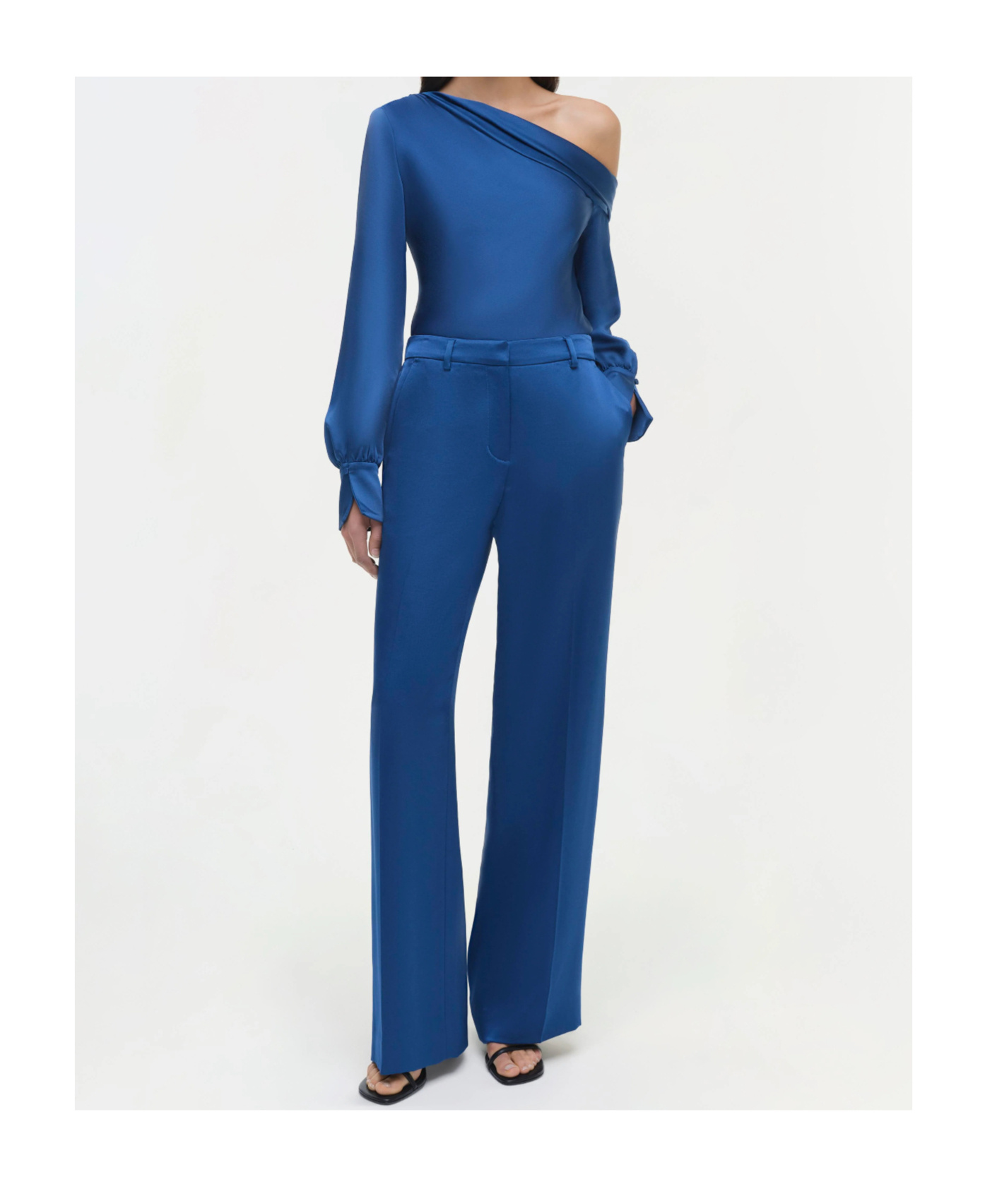 Simkhai Wide-leg Trousers In Blue