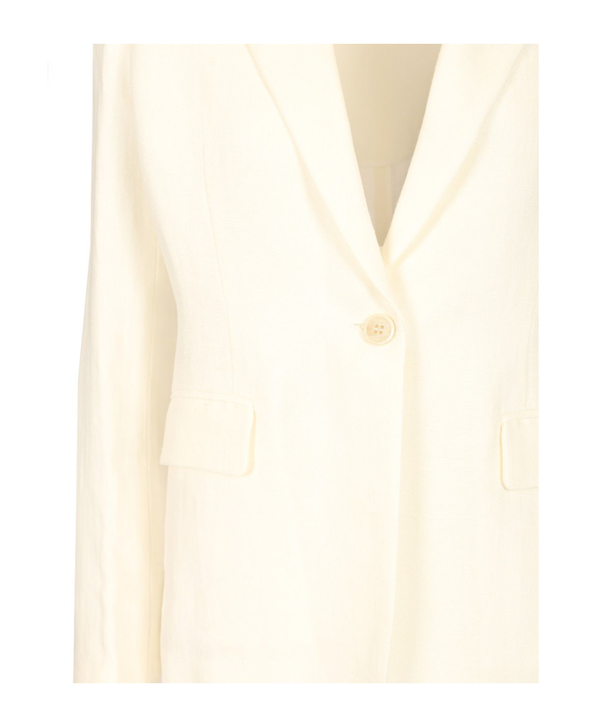 P.a.r.o.s.h Raisa25 Blazer Jackets Light Blue In White