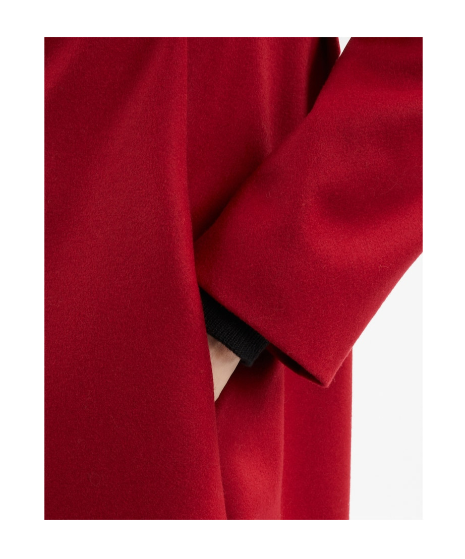 Fay Romantic Coat In Red
