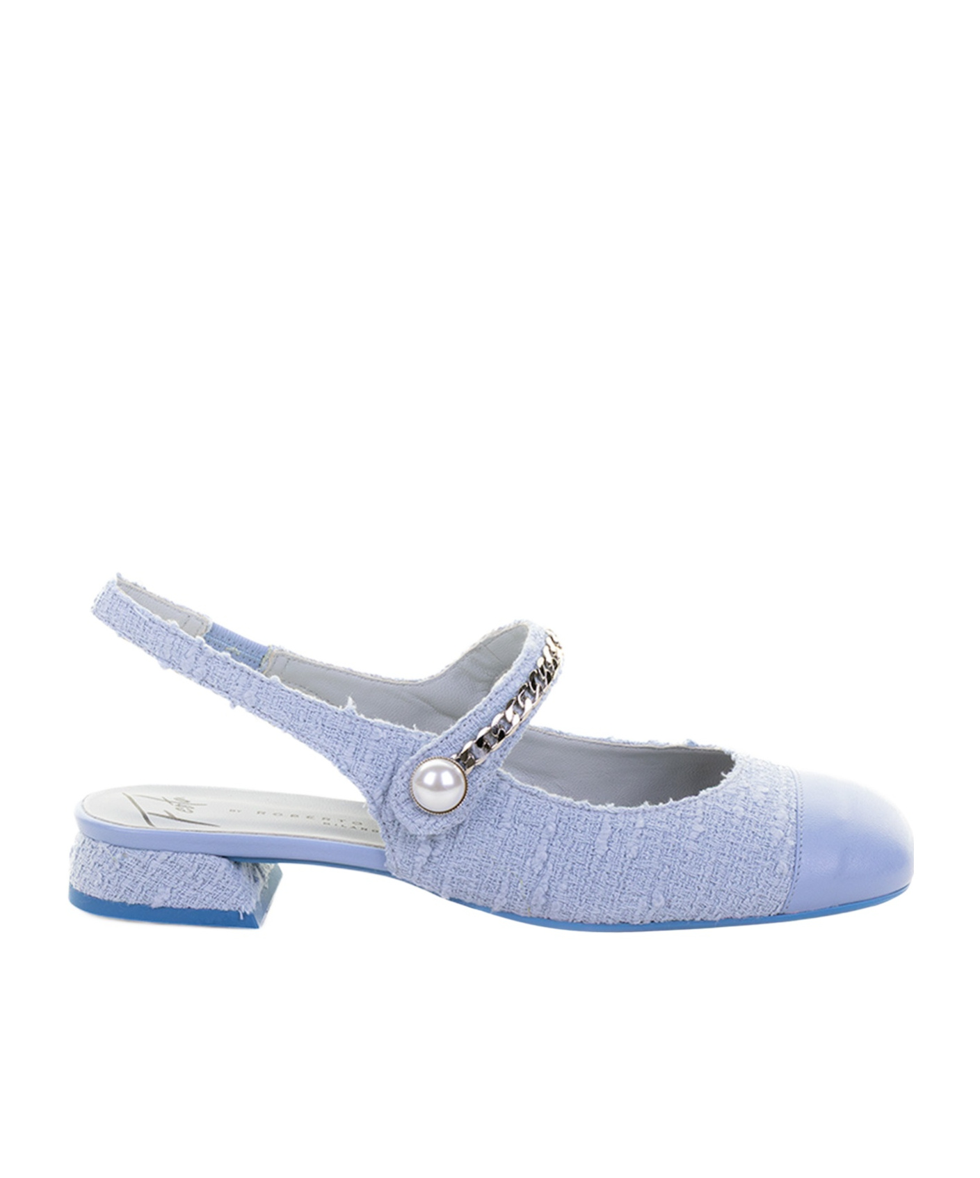 ROBERTO FESTA SLINGBACK FLAT SANDALS 
