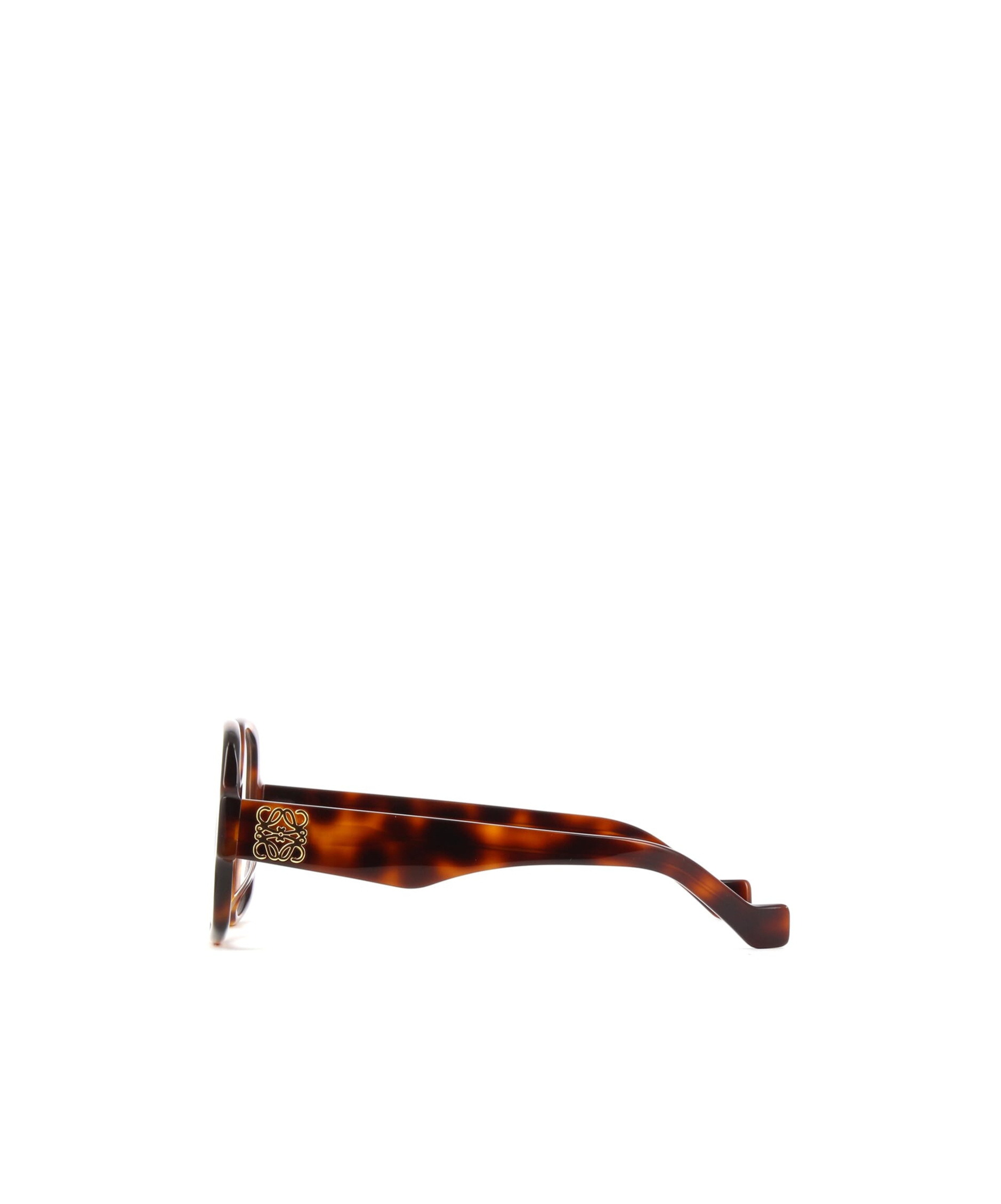 Loewe Anagram-plaque Square-frame Glasses In Multicolor