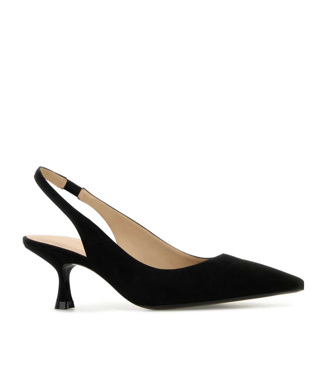 Stuart Weitzman Pointed High-heeled Sandals In Black