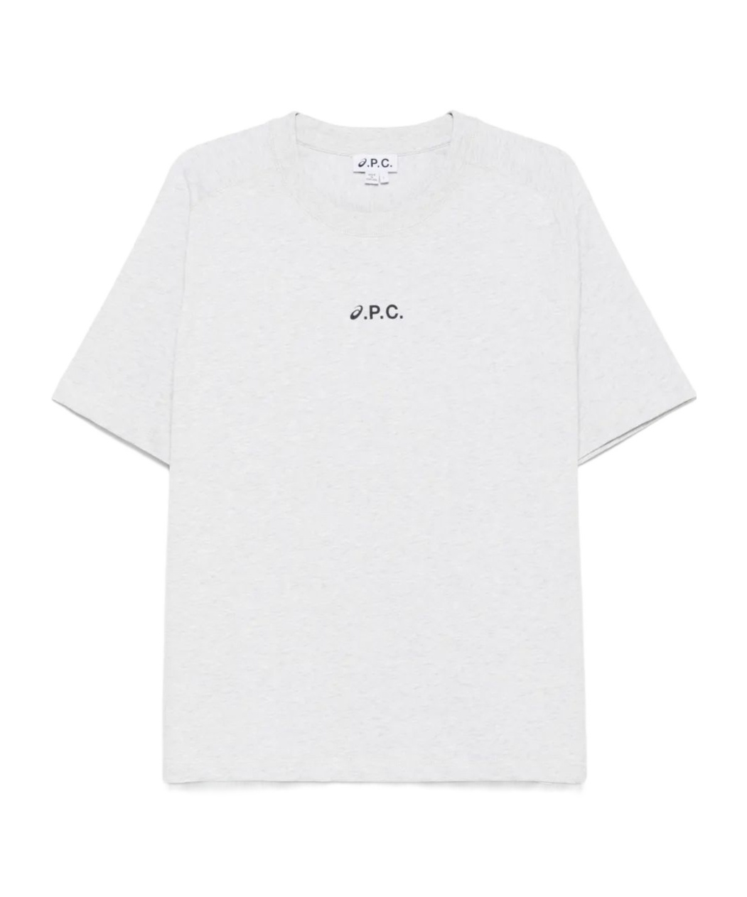 Apc A.p.c. Tshirt In Mixed Color Light Gray