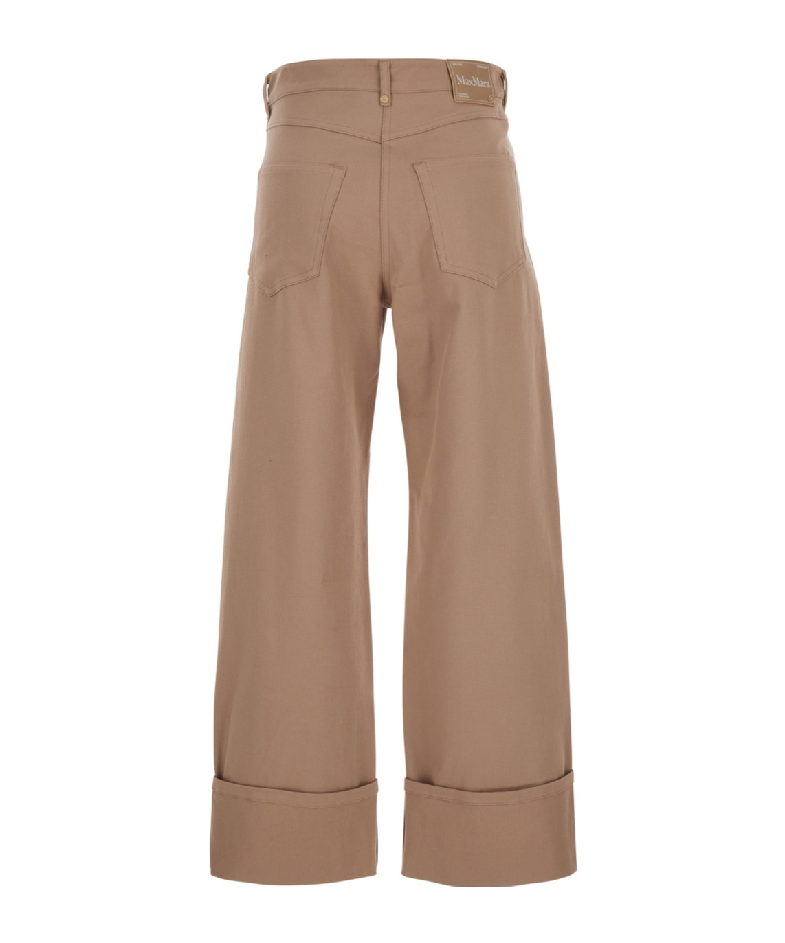 Max Mara Five-pocket Pants In Brown