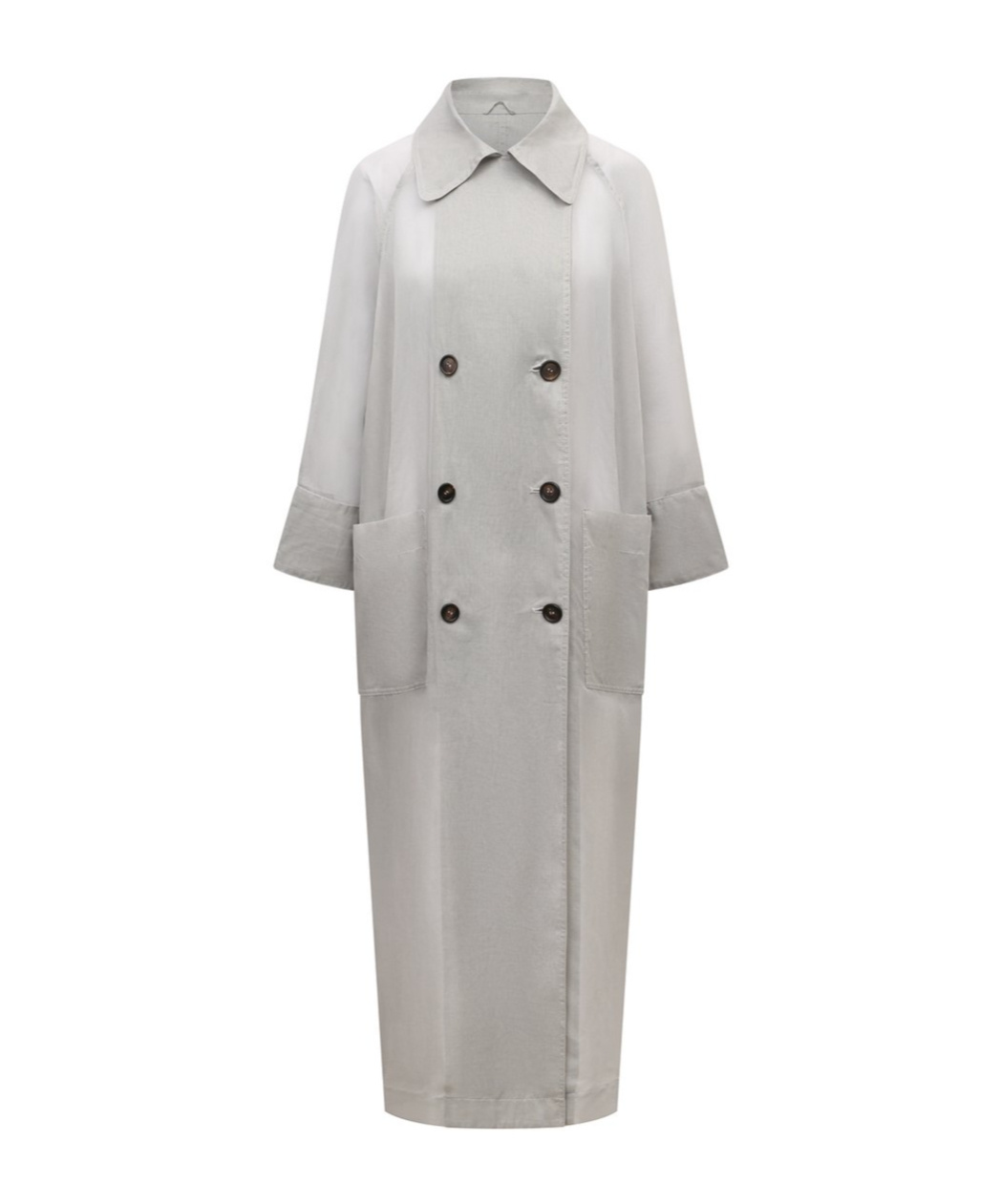 Brunello Cucinelli Long-sleeved Windbreaker In Gray