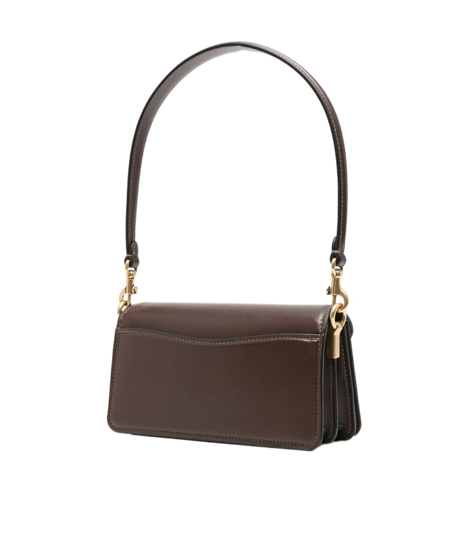 Coach Flap Shoulder Bag In Black
