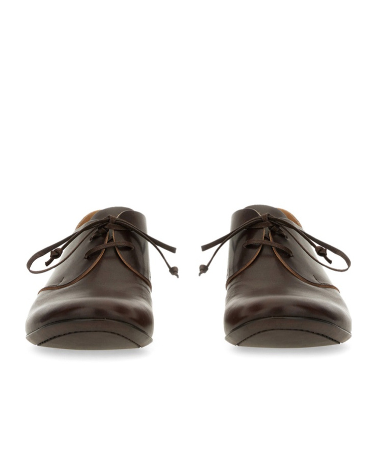 Uma Wang Derby Lace-up In Brown