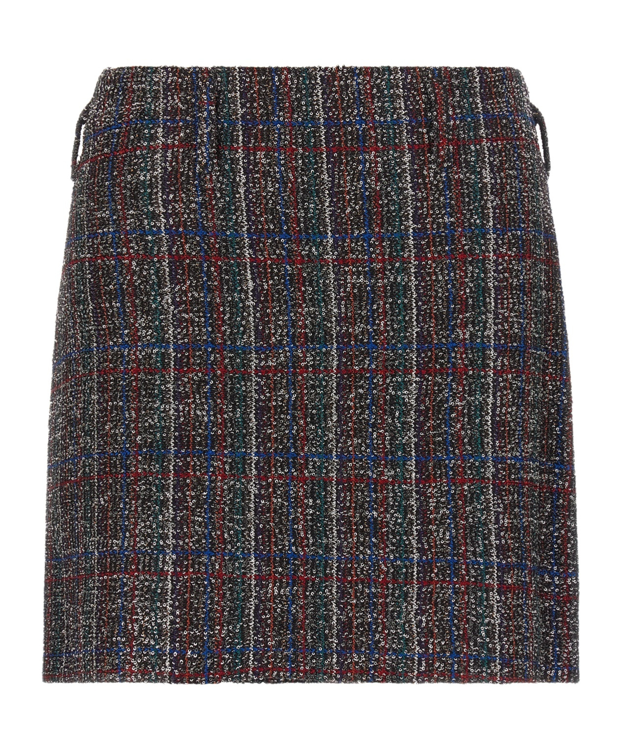 Missoni High Waist Mini Skirt With Sequin Embellishment In Multi