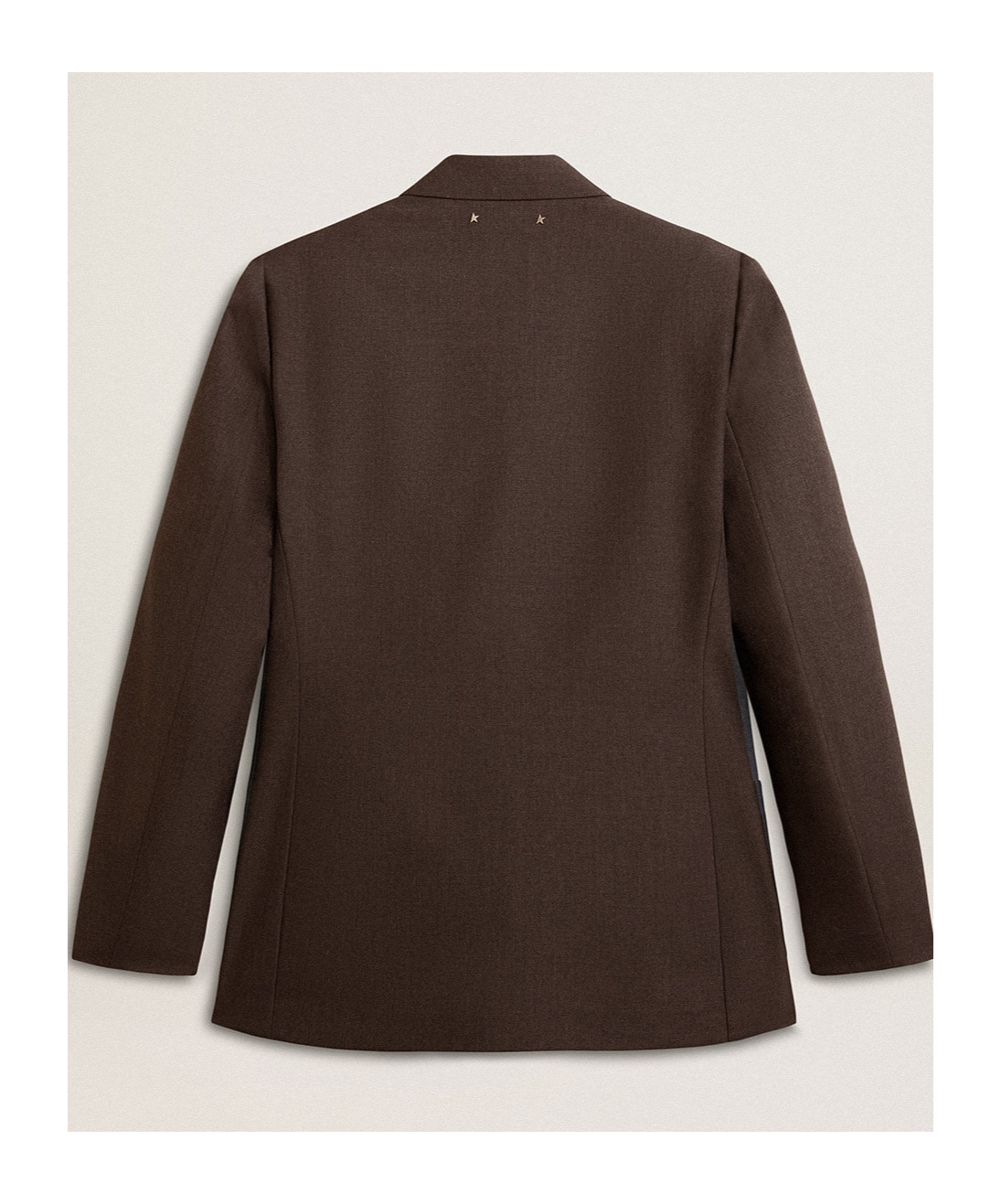 Golden Goose Single-breasted Virgin Wool Blazer In Black