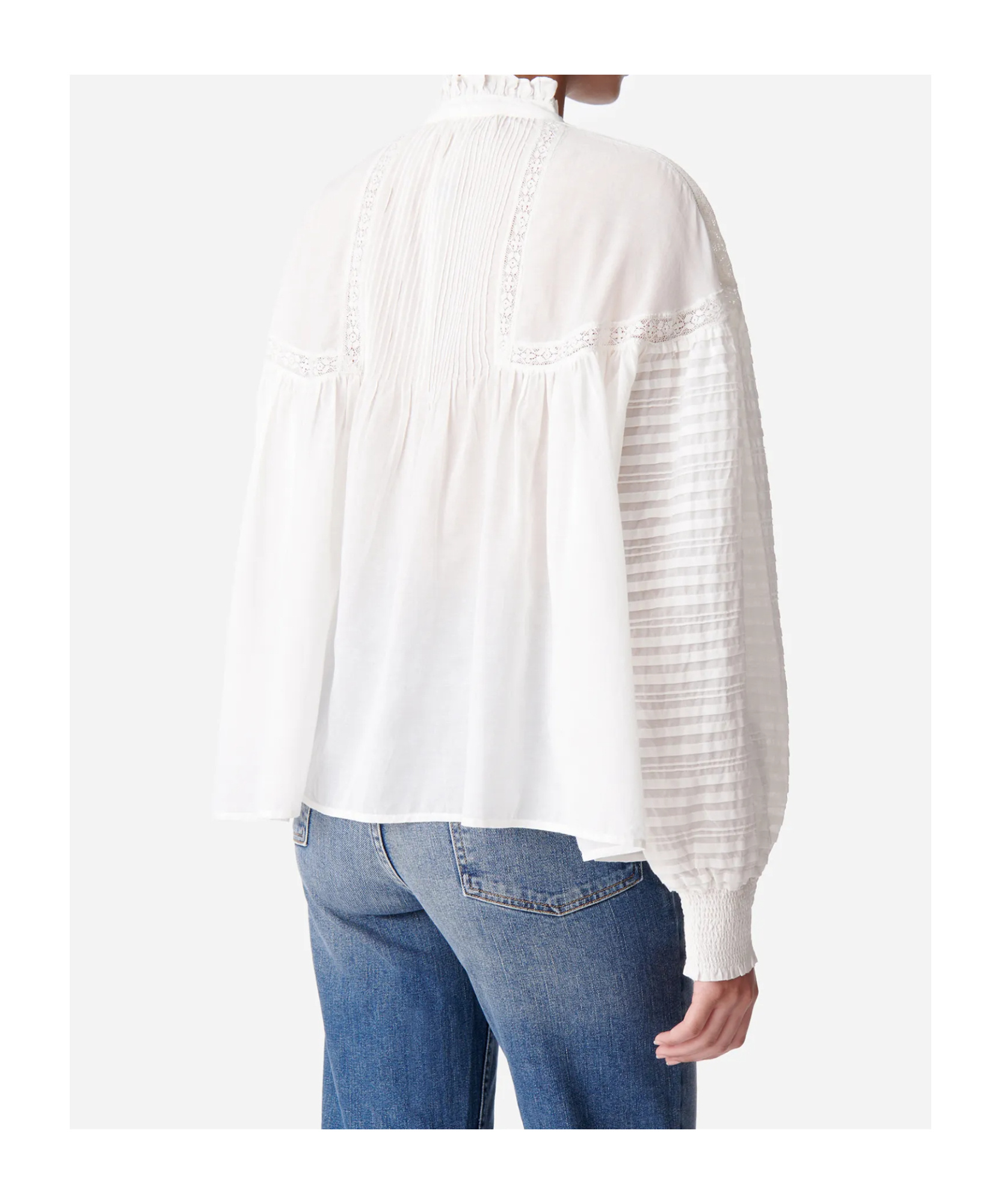 Vanessa Bruno Long-sleeved Shirt In White