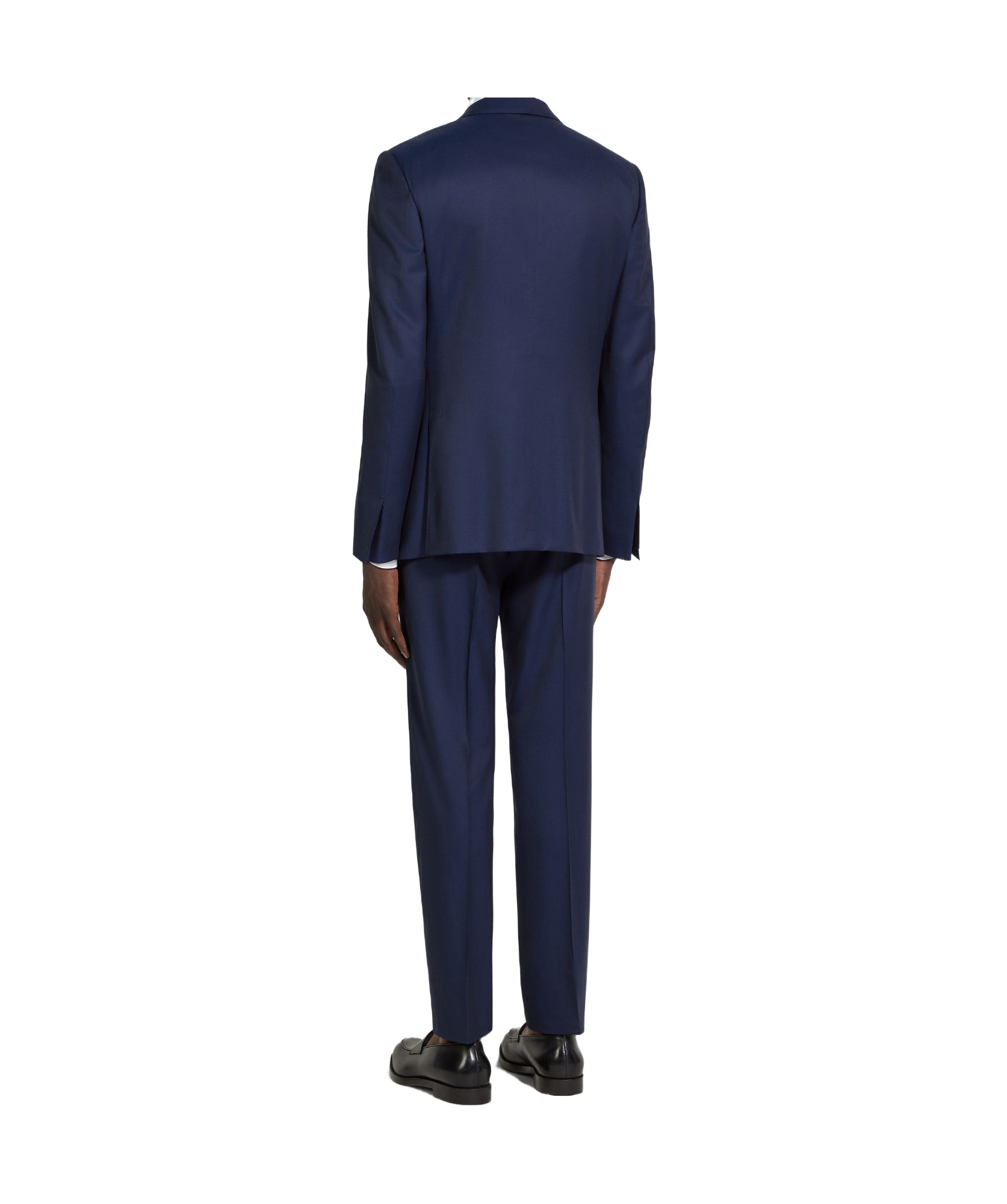 Zegna Centoventimila Single-breasted Wool Suit In Blue
