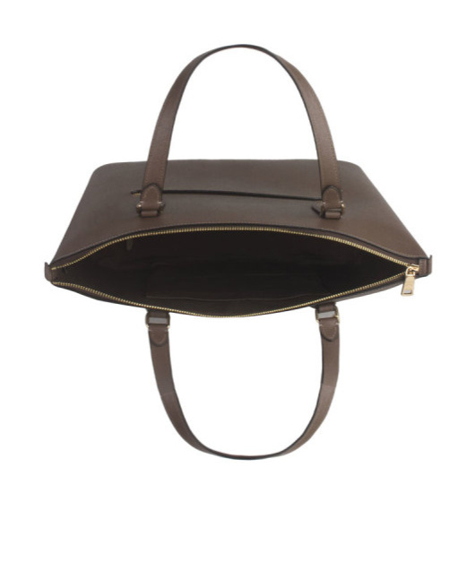 Coach Double Handle Shoulder Bag In Brown