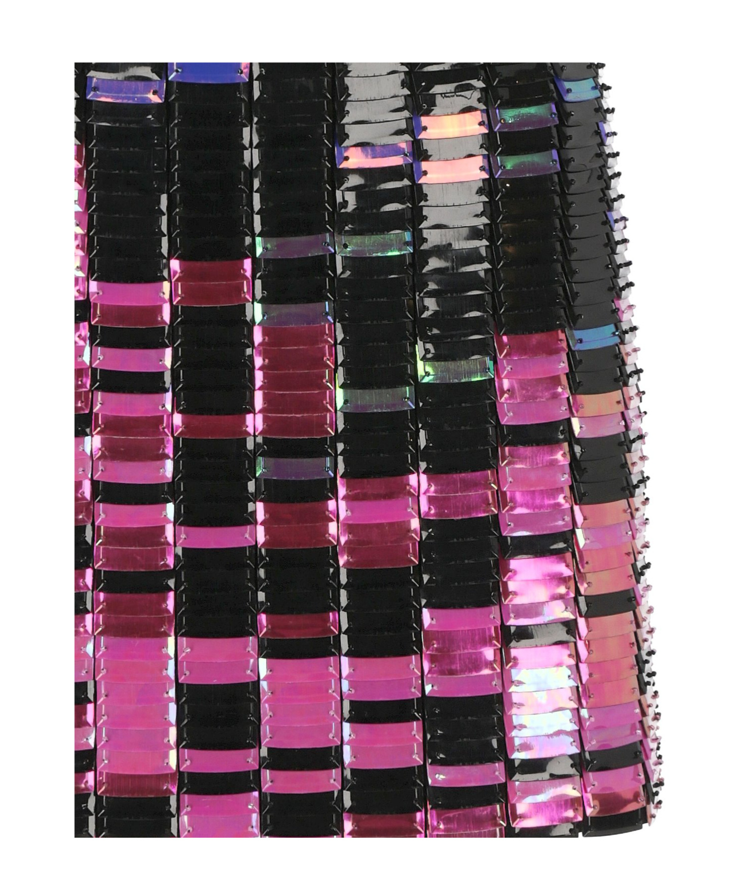 Attico Rue Sequined Mini Skirt In Black