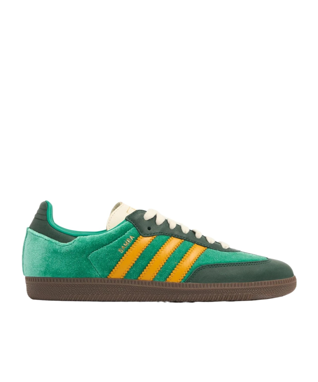 Adidas Originals Samba Og Sneakers In Green Velvet
