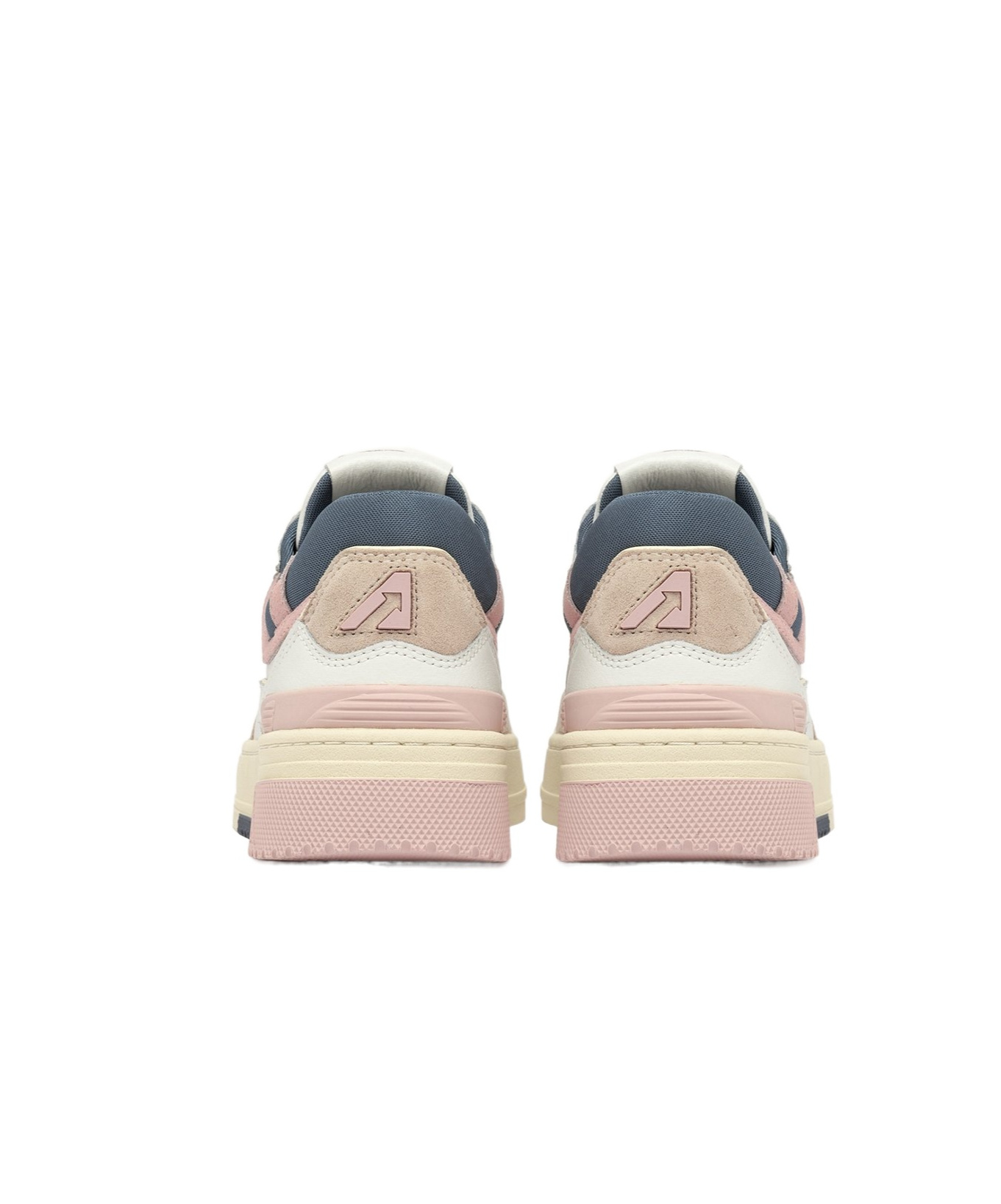 Autry Round-head Sneakers In Nude