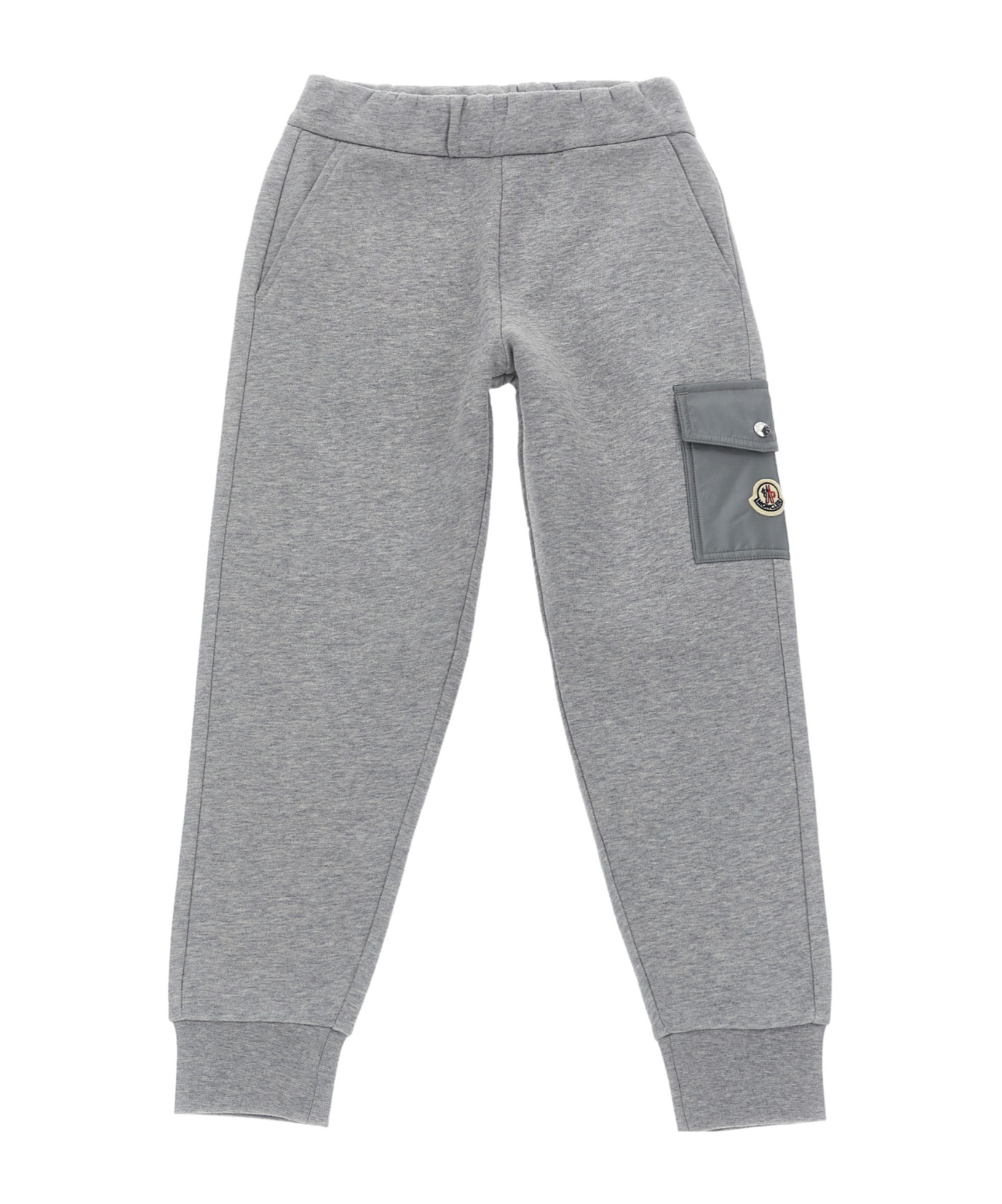 Moncler Elastic Waist Sweatpants In Gray