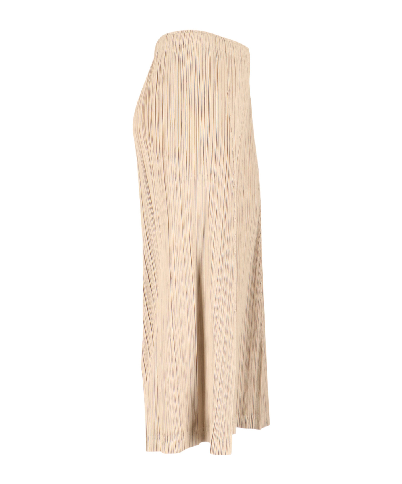 Issey Miyake Pleated Trousers In Brown