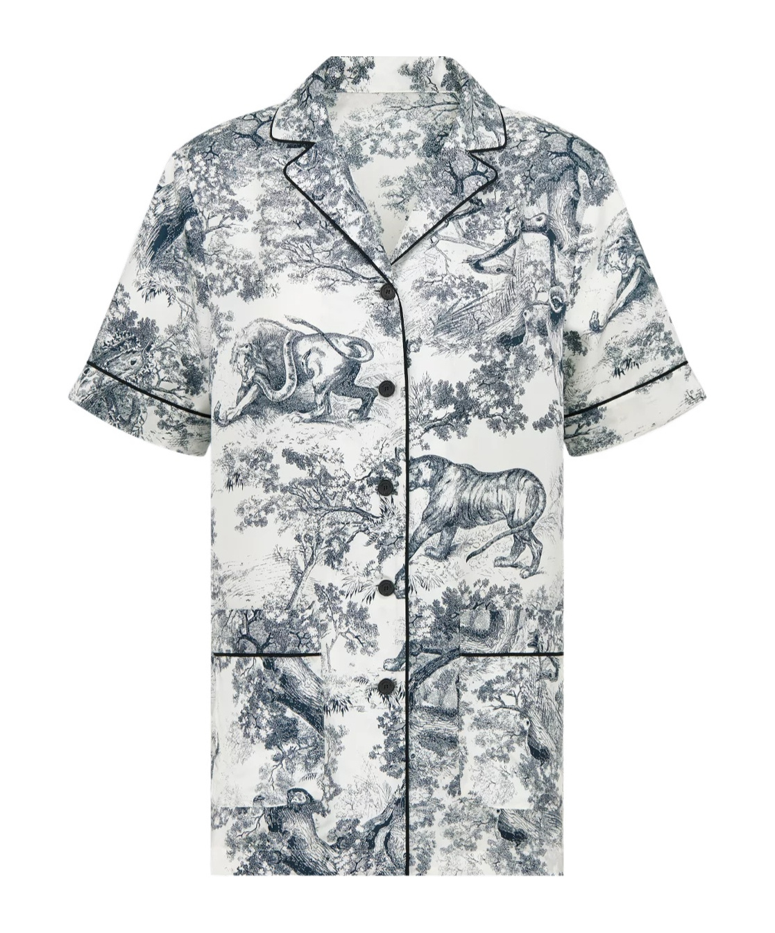 Dior Chez Moi Short-sleeved Shirt In Multi
