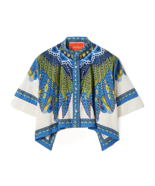 Shop La Doublej Mini Foulard Shirt