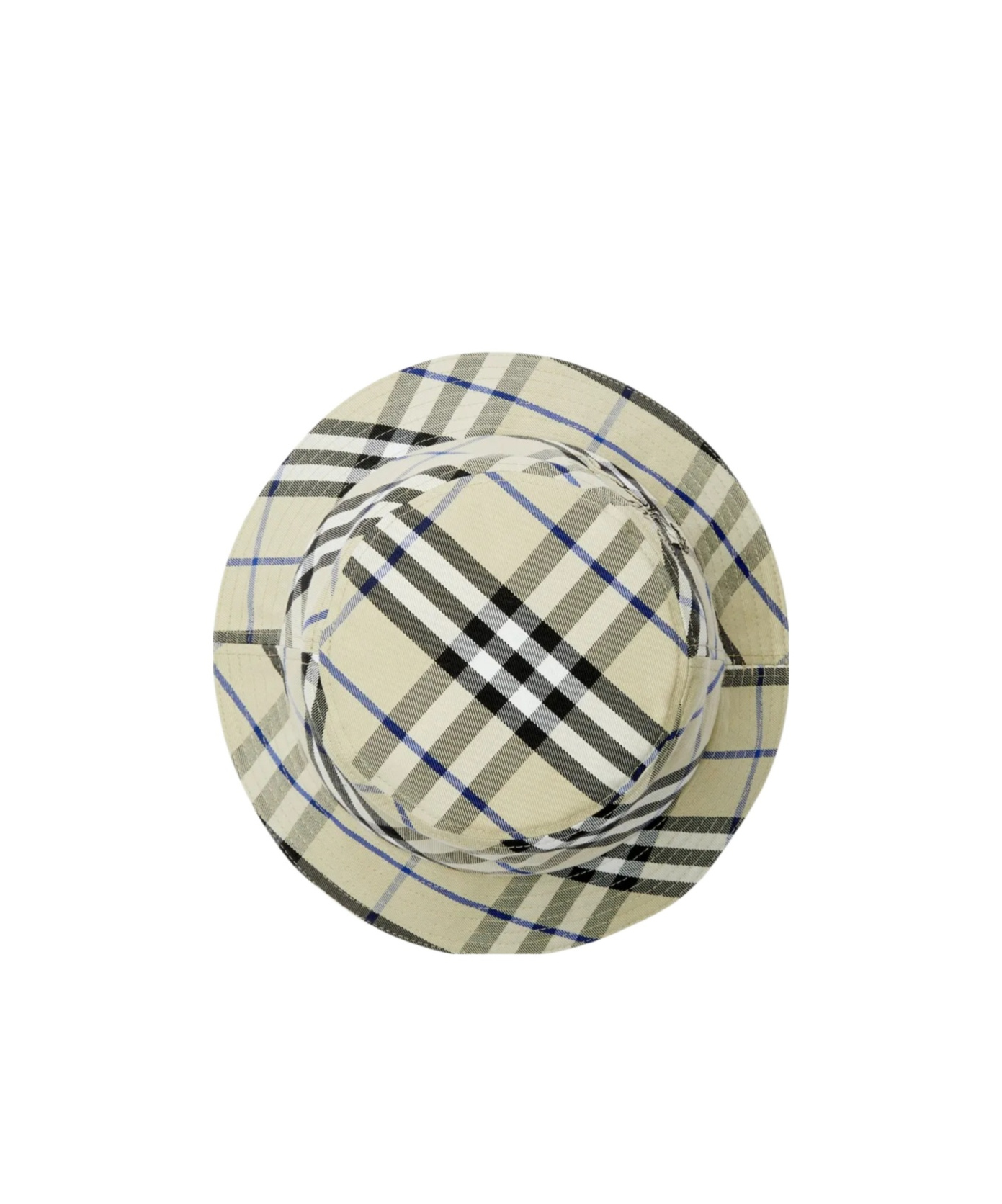 Burberry Check Ekd Bucket Hat In Sand