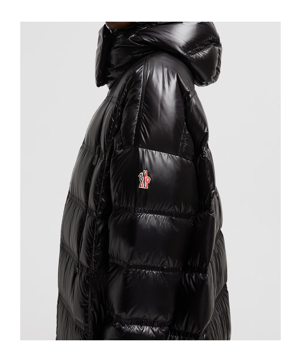 Moncler Doudoune Longue Rochelairs In Black