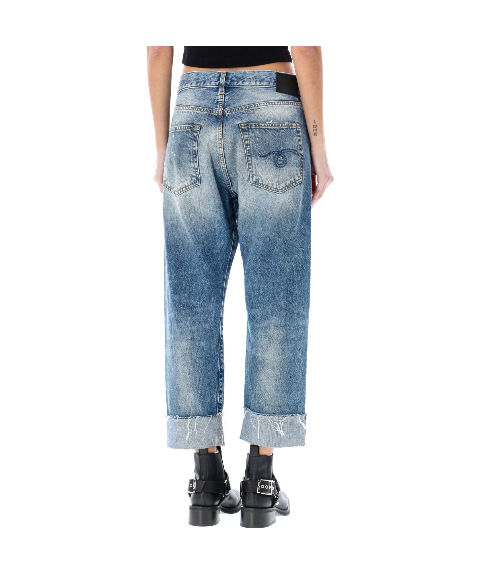 R13 DENIM TROUSERS 