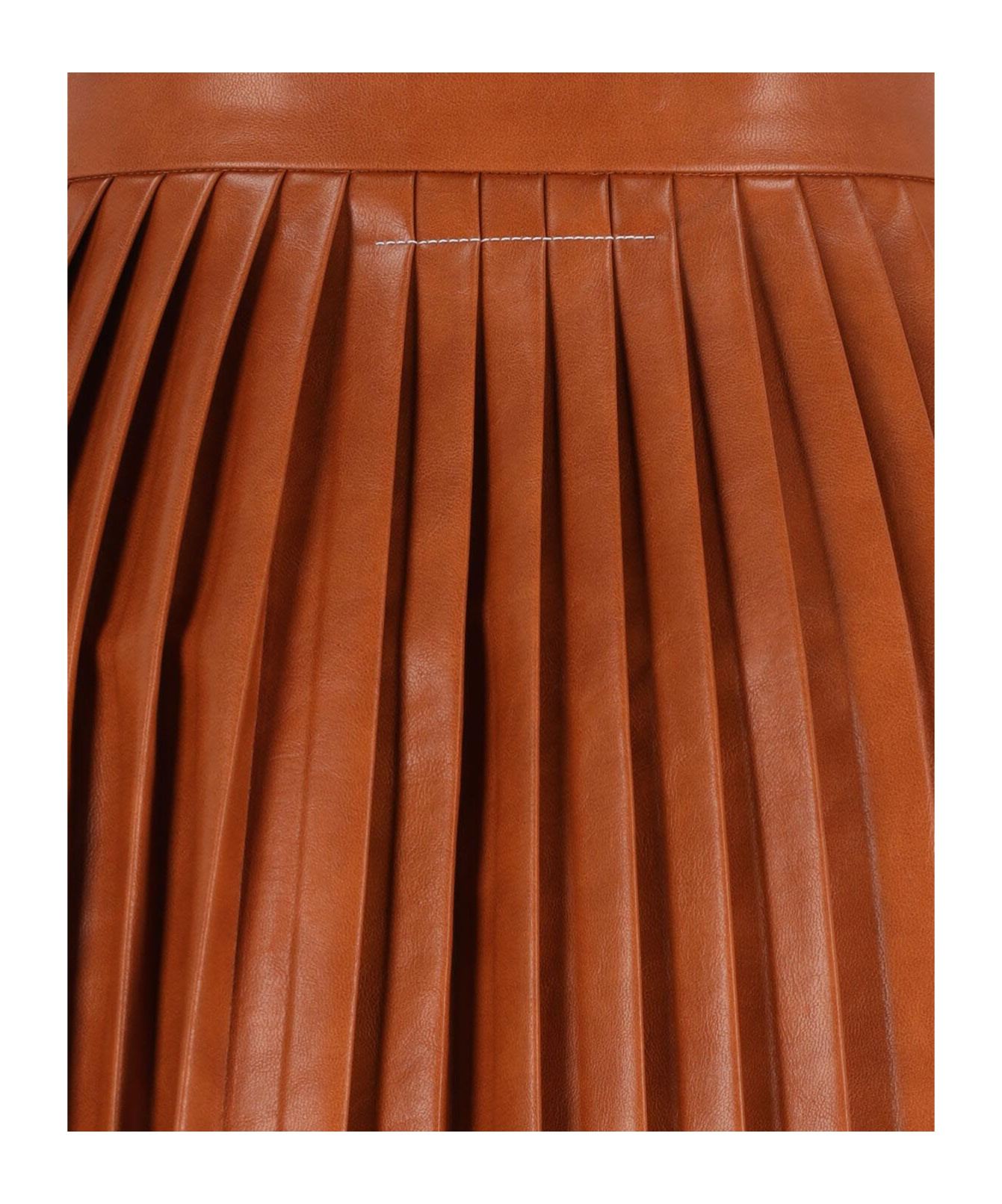 Mm6 Maison Margiela High Waist Pleated Midi Skirt