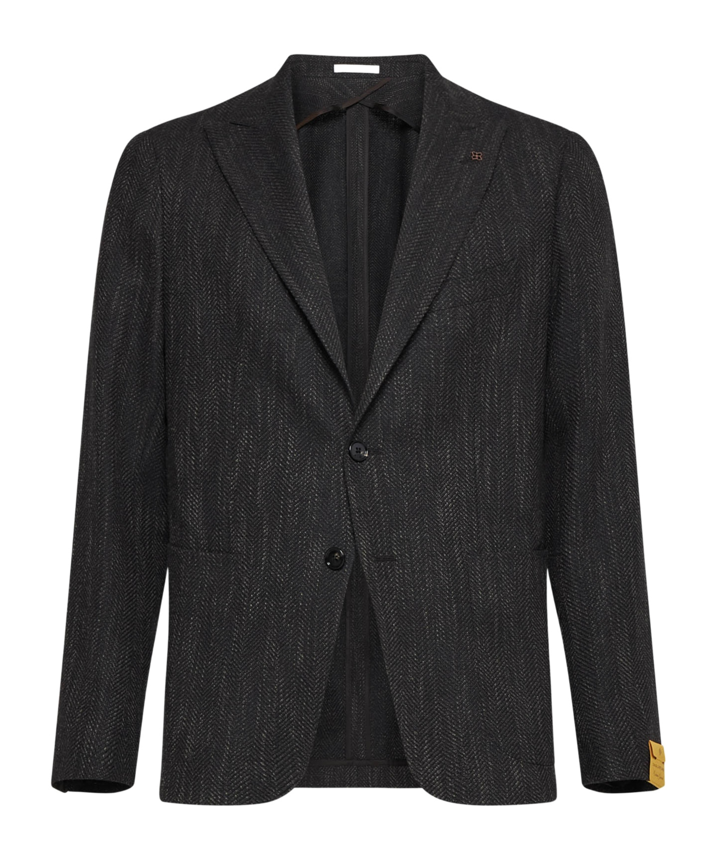 Tagliatore Montecarlo Wool And Silk-blend Blazer In Brown