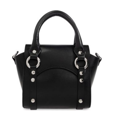 Vivienne Westwood Orb-plaque Leather Tote Bag In Black