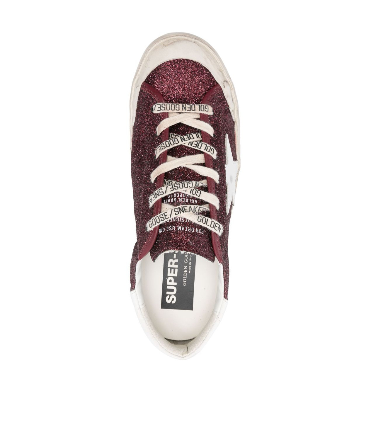 Golden Goose Super-star Sneakers In White