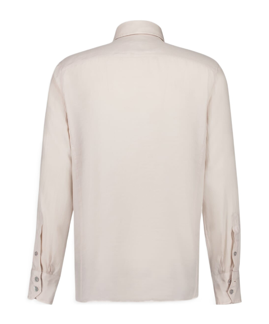 Tom Ford Cotton And Silk Military Shirt In Neutral