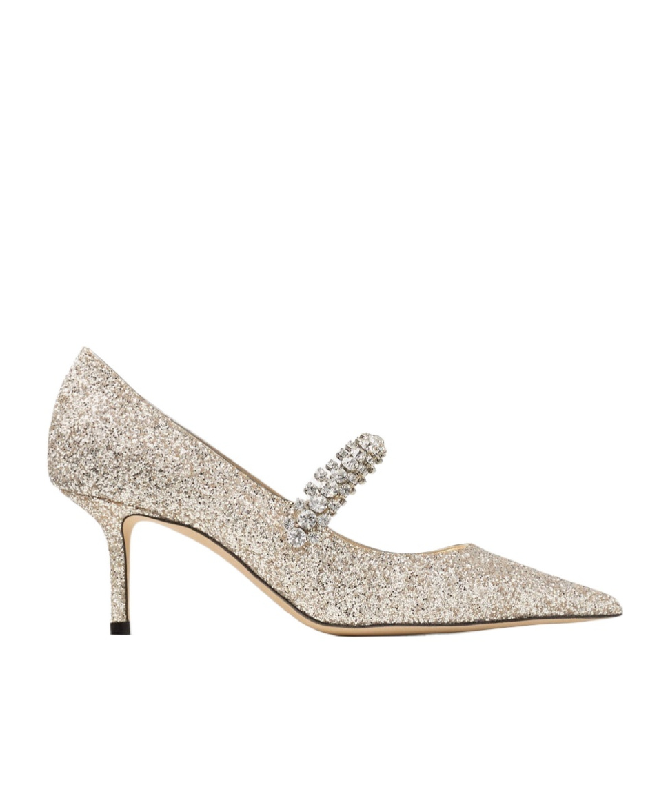 Shop Jimmy Choo 65 Bing Pumps In Nude