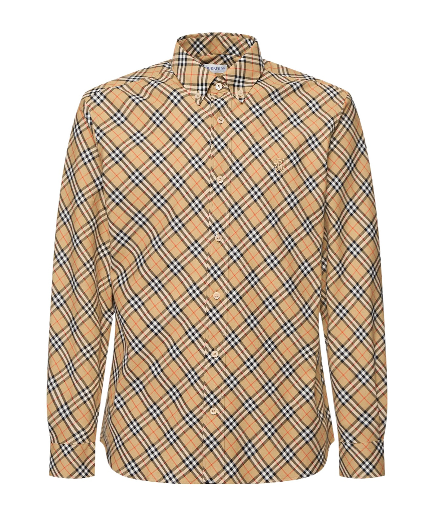 Burberry Checked Flannel Shirt