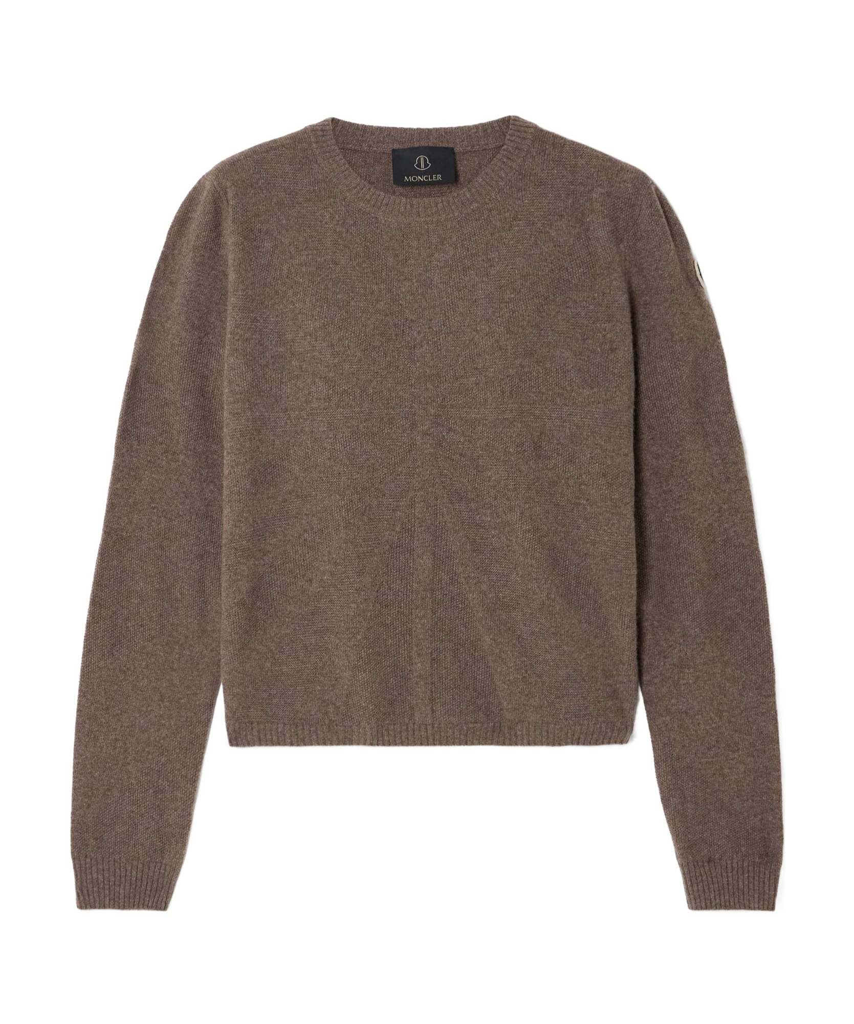 Rick Owens Long-sleeved Sweater In Brown