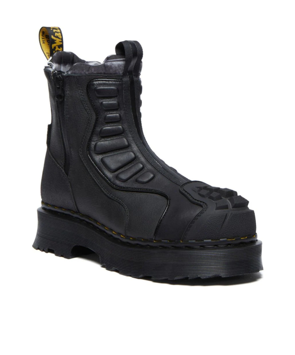 Dr. Martens' Zippered Chelsea Boots In Black