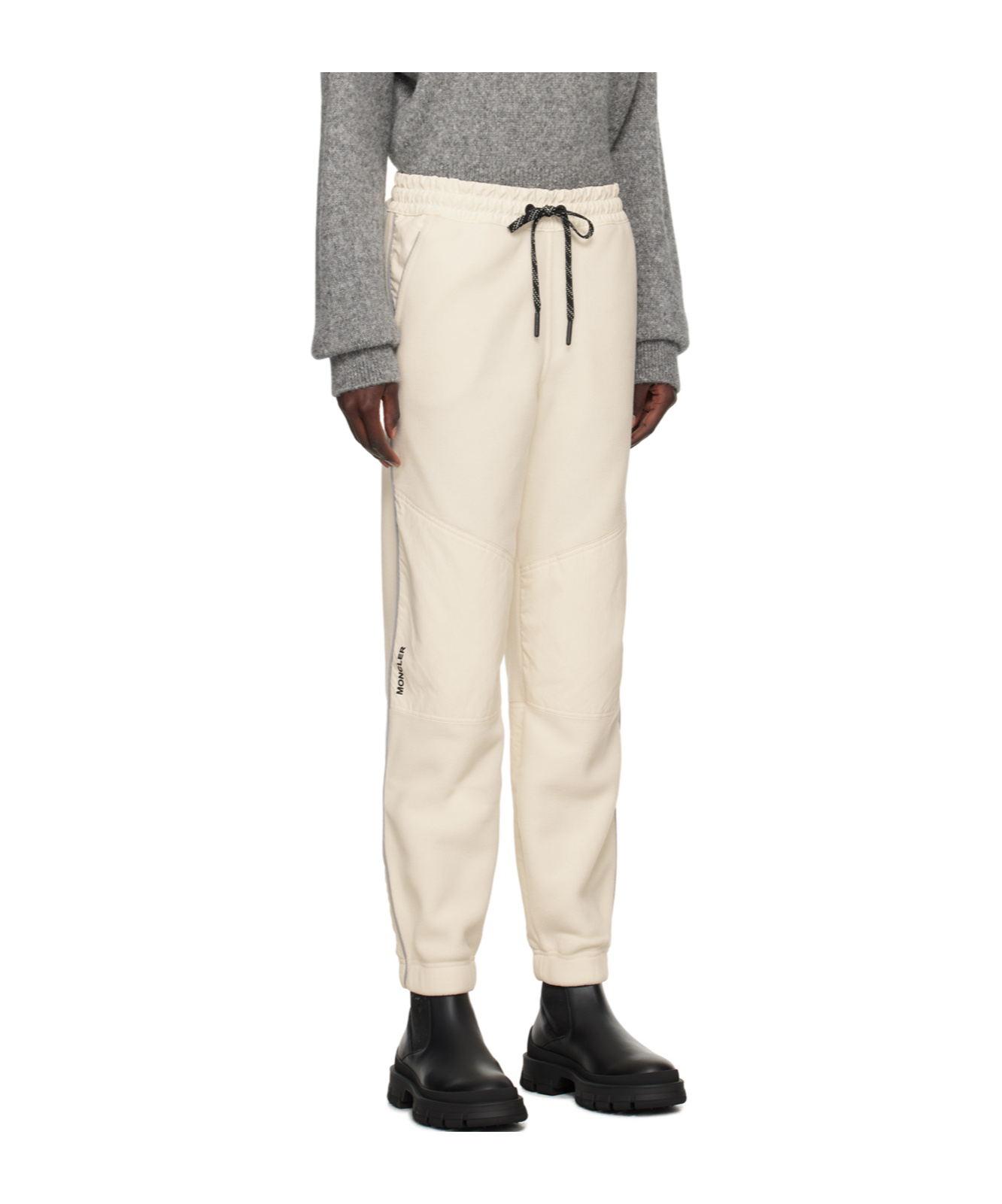 MONCLER ELASTIC WAIST SWEATPANTS