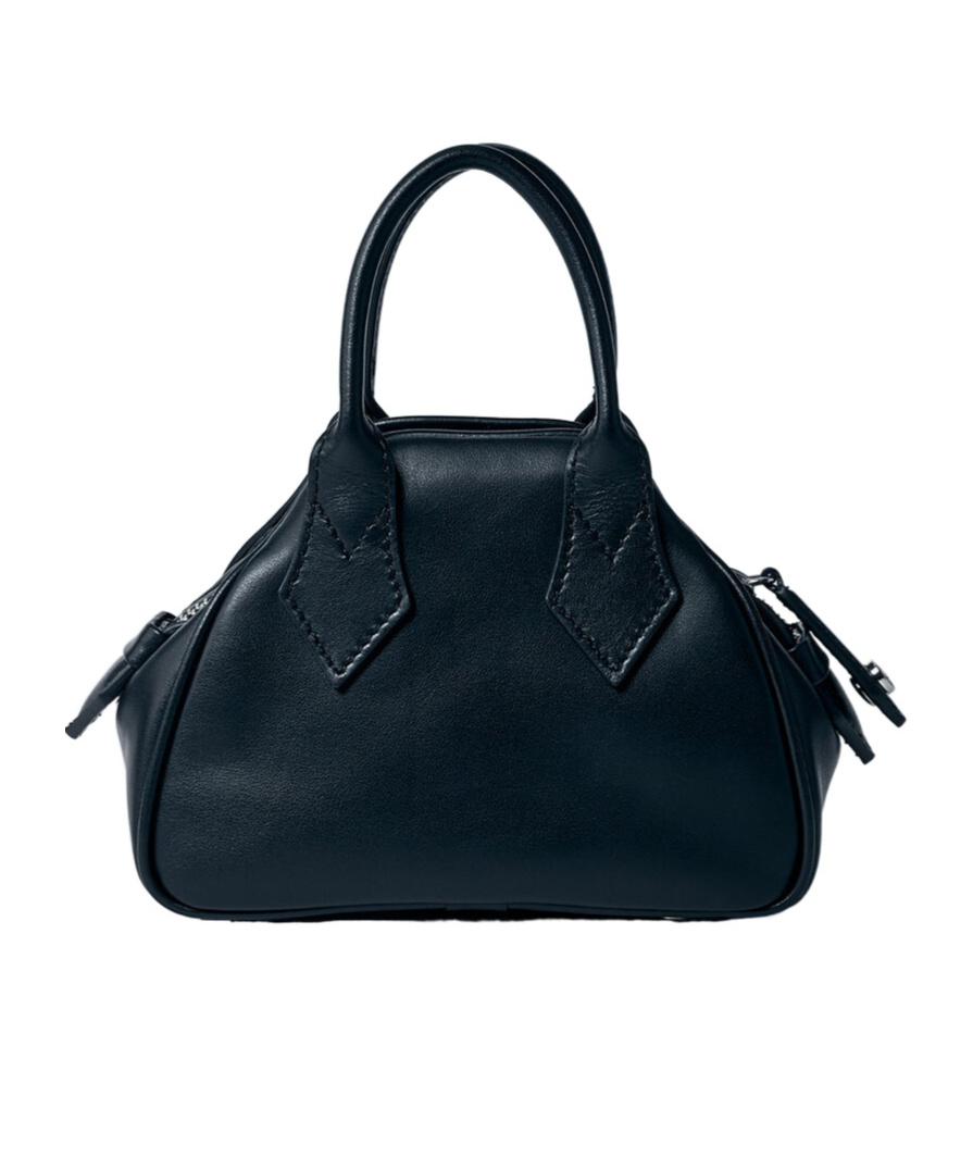 Vivienne Westwood Mini Yasmine Shoulder Bag In Black